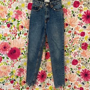 Zara mom jeans size 0
